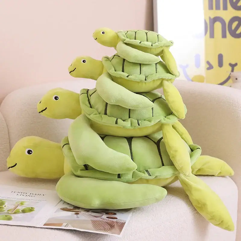 tortue en peluche