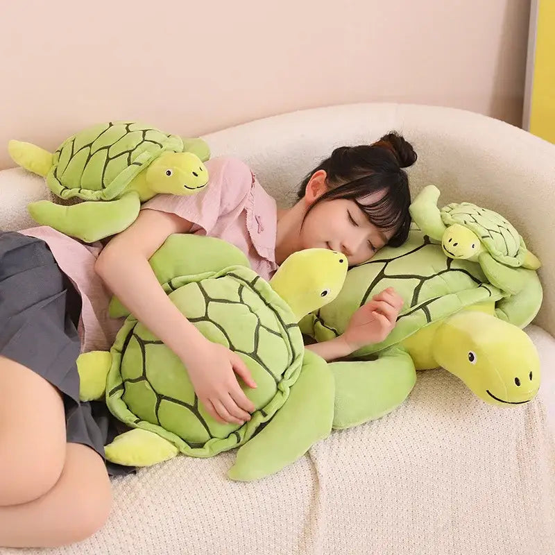 tortue en peluche