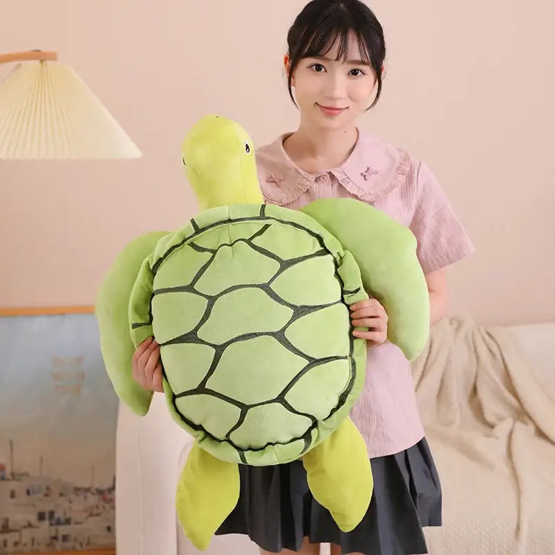 tortue en peluche