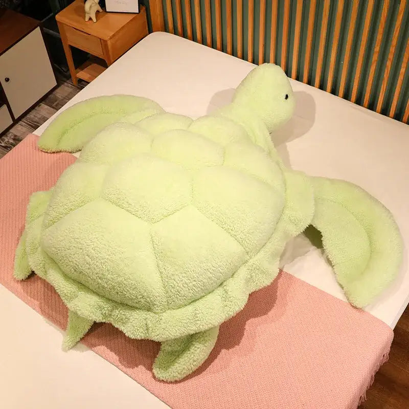 tortue peluche géante - 60cm