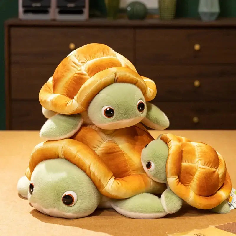tortue peluche gros yeux