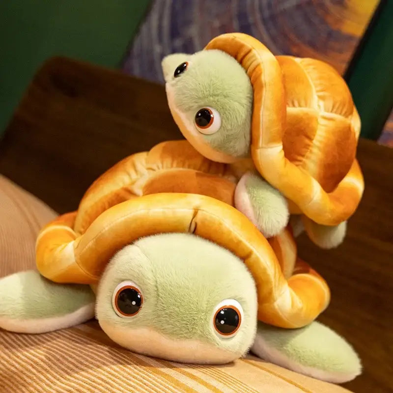 tortue peluche gros yeux