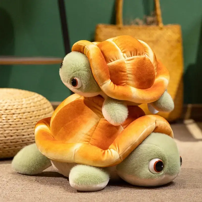 tortue peluche gros yeux