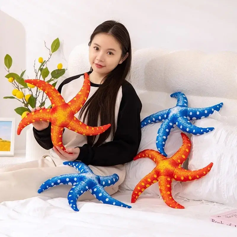 etoile de mer peluche