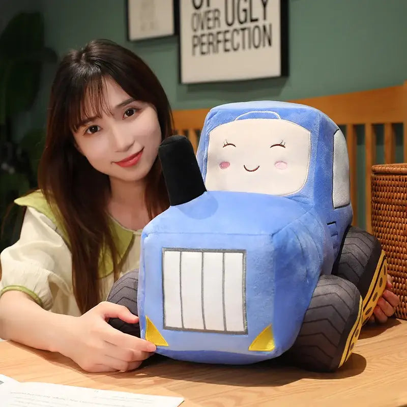 peluche tracteur