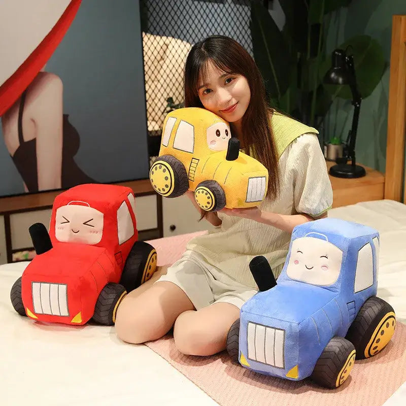 peluche tracteur