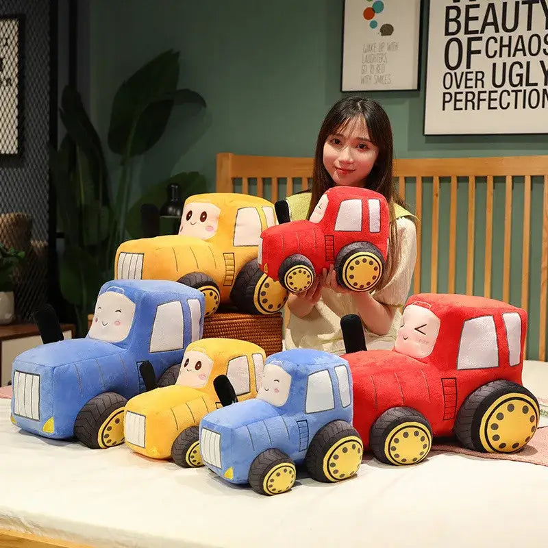 peluche tracteur