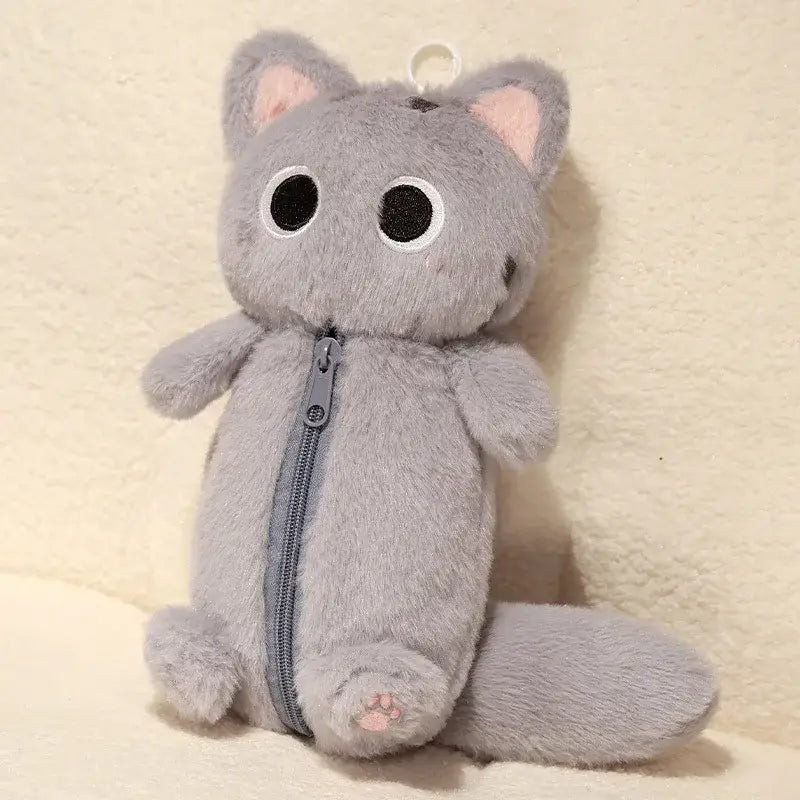 trousse chat - Gris