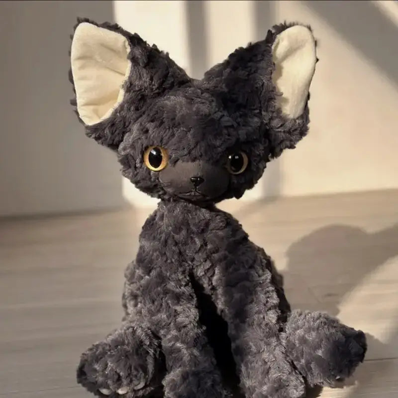 peluche chat mignon