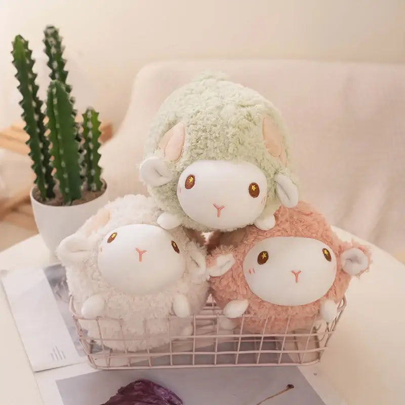 mouton peluche boule