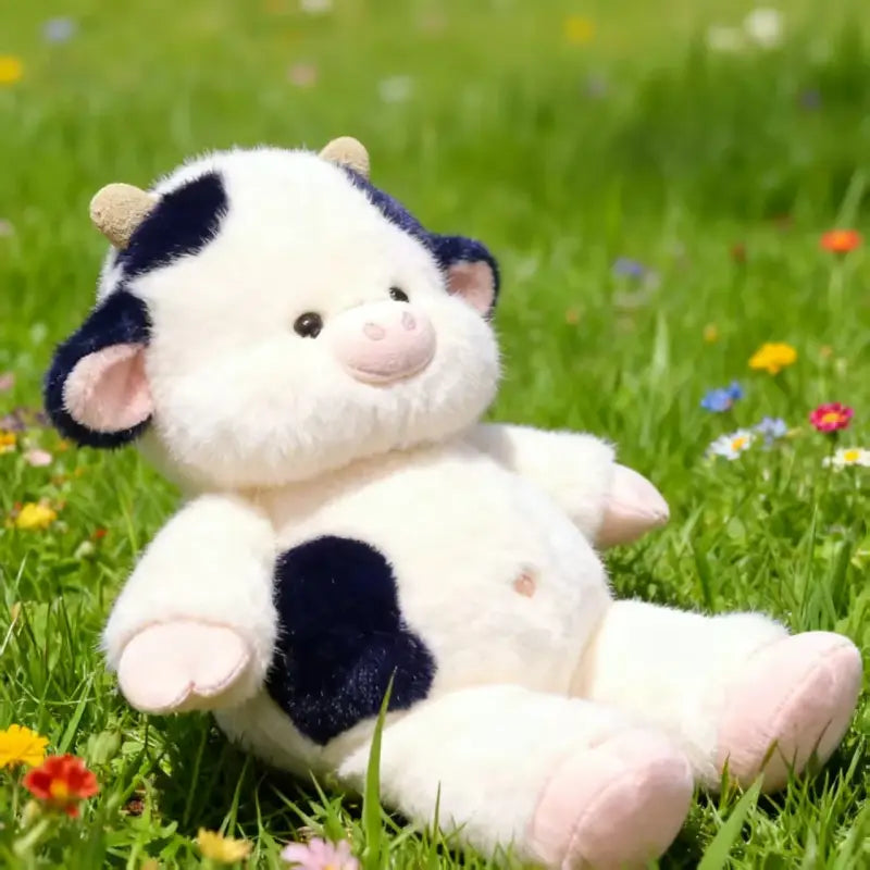 vache en peluche