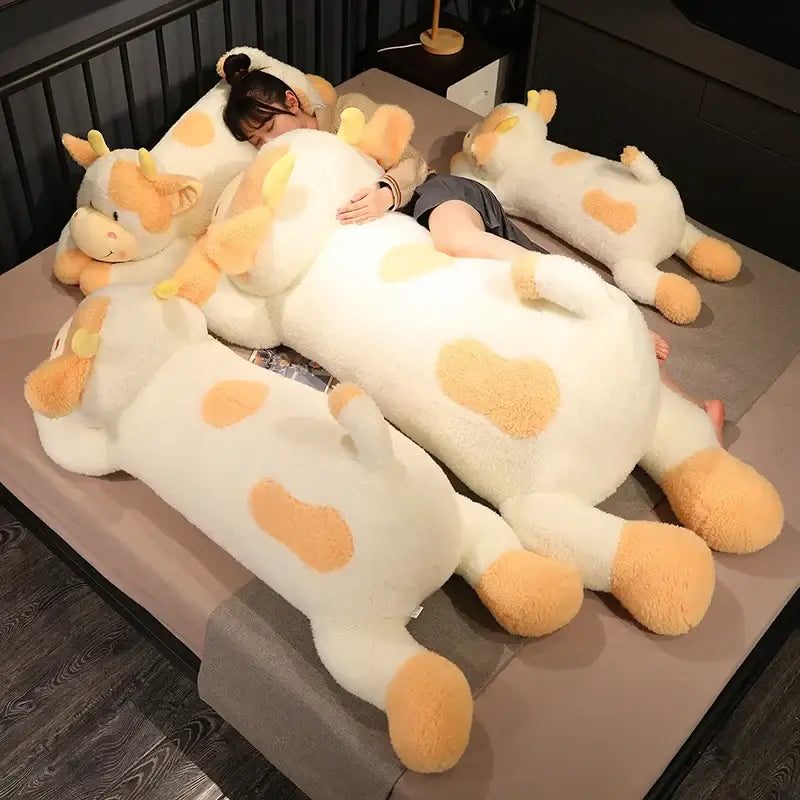peluche vache géante