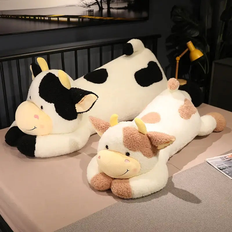 peluche vache géante