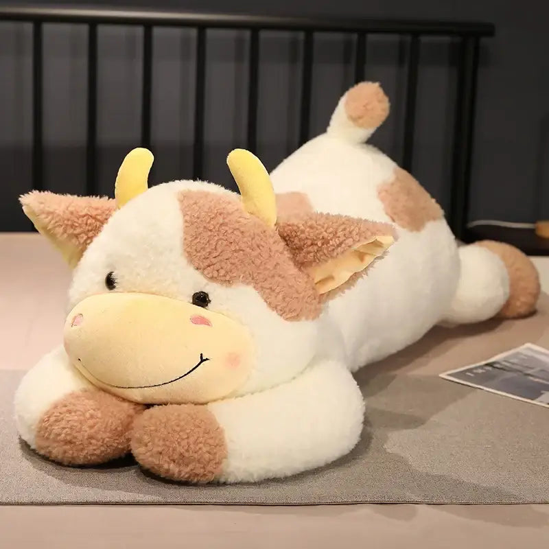 peluche vache géante - Brun