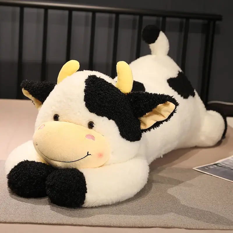 peluche vache géante - Noir