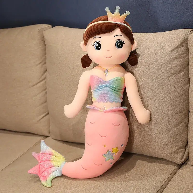 peluche de sirène - Multicouleur / 60cm