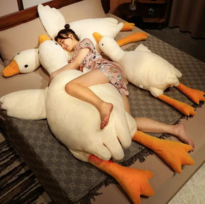 grande peluche canard