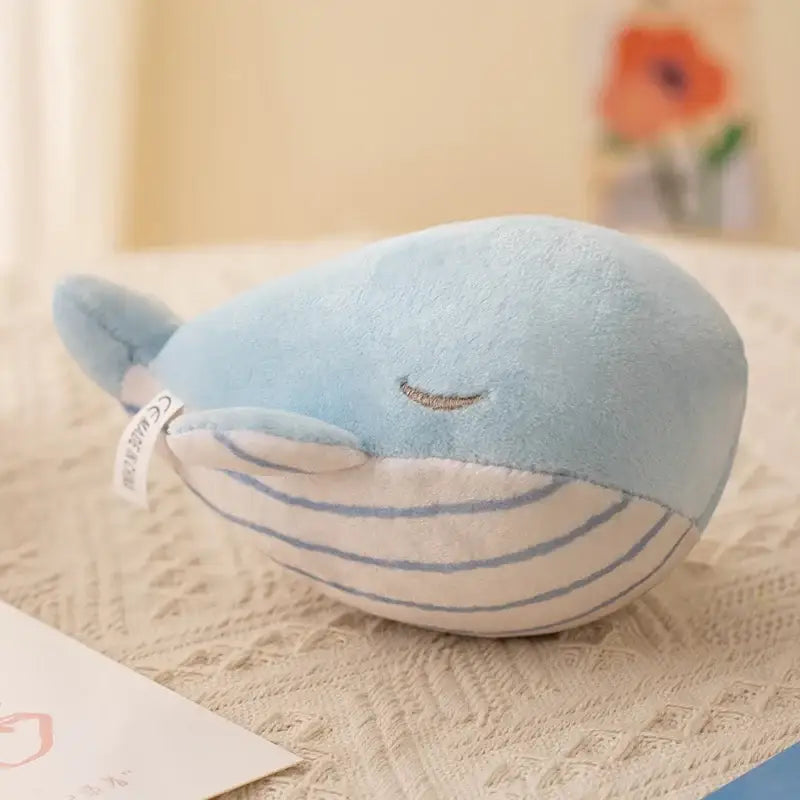 porte clé baleine - Bleu Clair