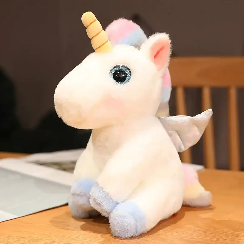 licorne peluche bebe - Bleu