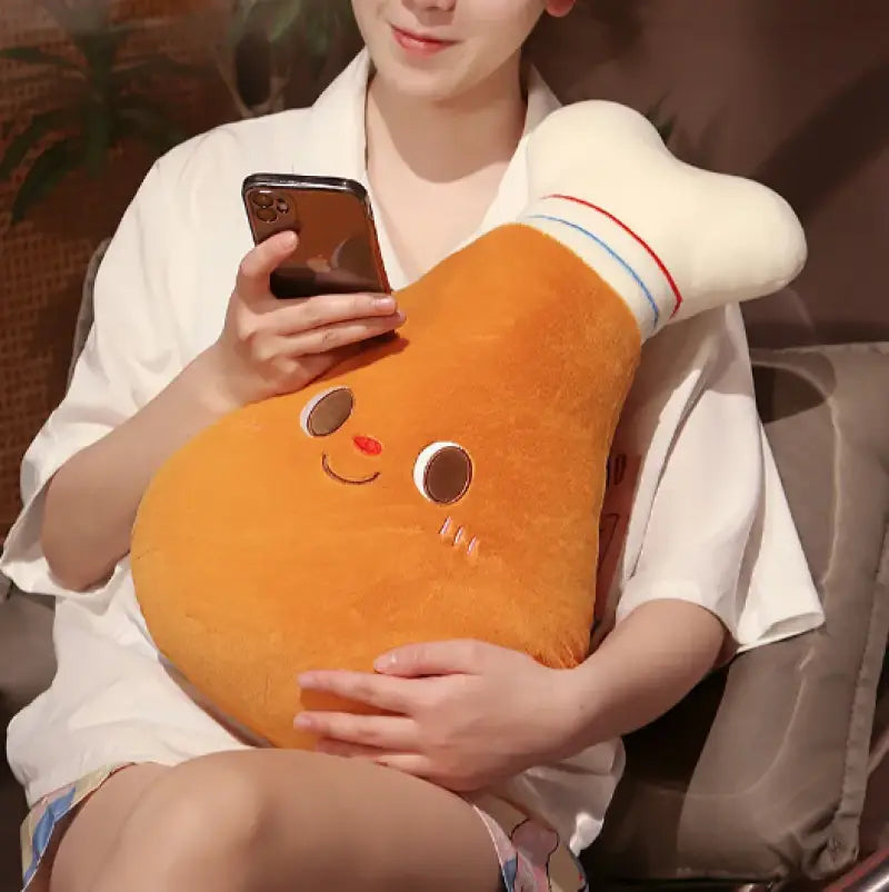 peluche cuisse de poulet