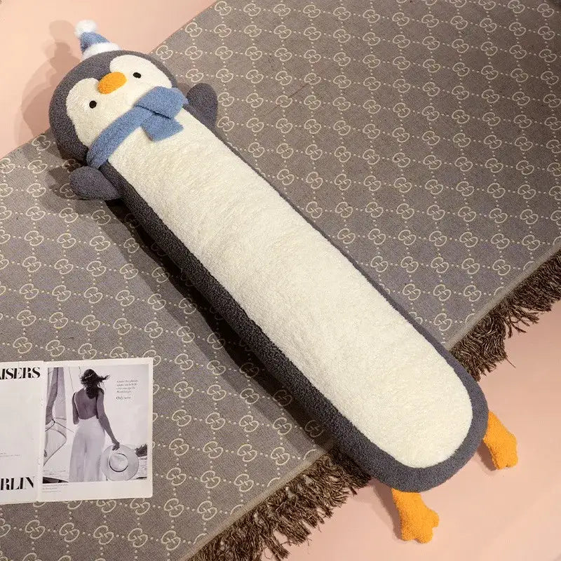 pingouin géante en peluche - Noir / 90cm