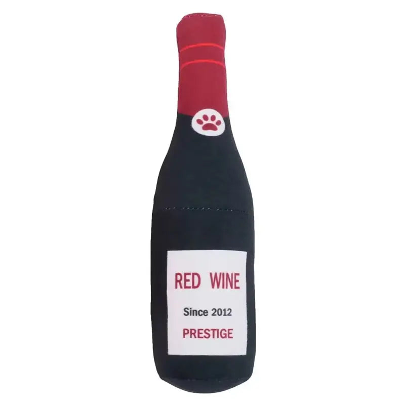 peluche bouteille de vin