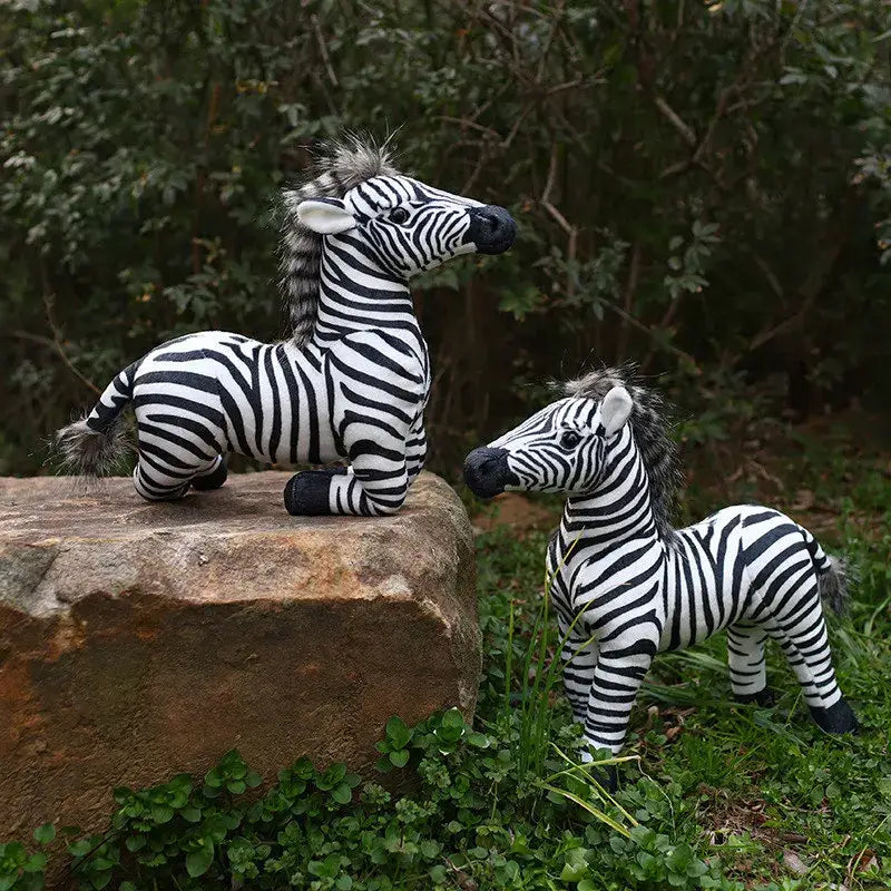 zebre en peluche