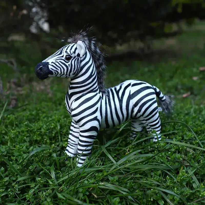 zebre en peluche