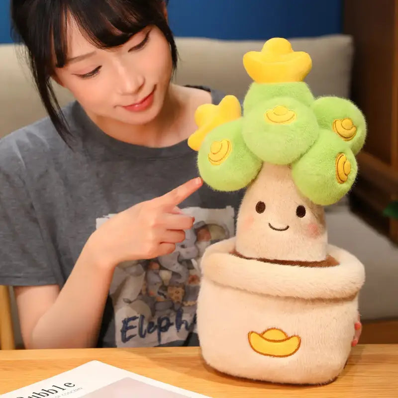 arbre peluche